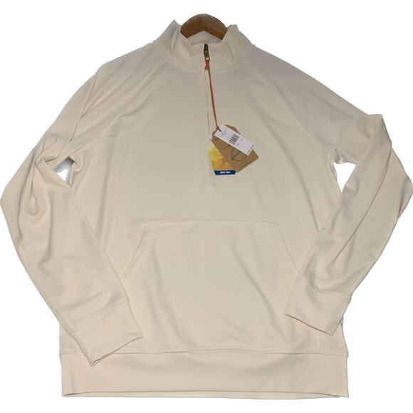 Original Weatherproof Vintage Other - ORIGINAL WEATHERPROOF VINTAGE Men’s 1/4 Pull-Over UPF 50+ Antiq.White Size Large